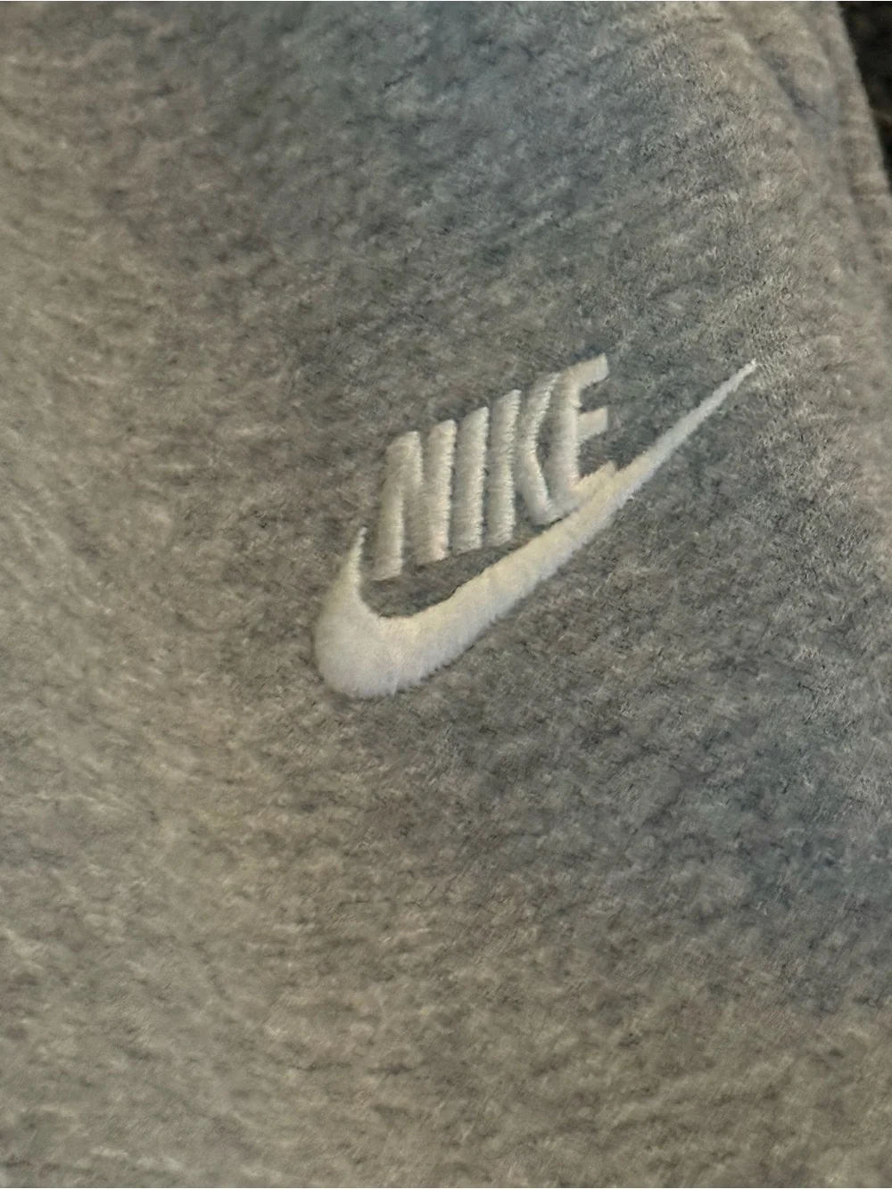 Nike Kids Heather Gray Jogger Sweatpants